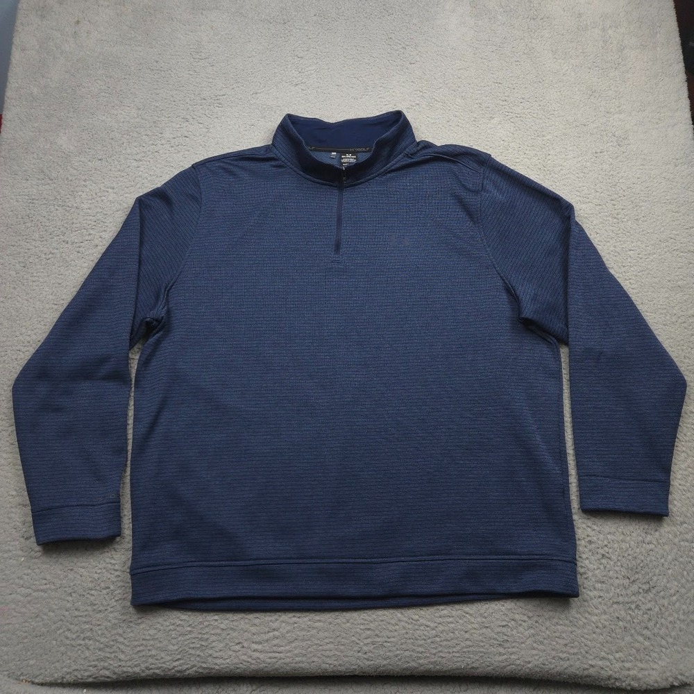 Under Armour Golf Storm SweaterFleece 1/4 Zip Pullover Mens 4XL Navy Blue